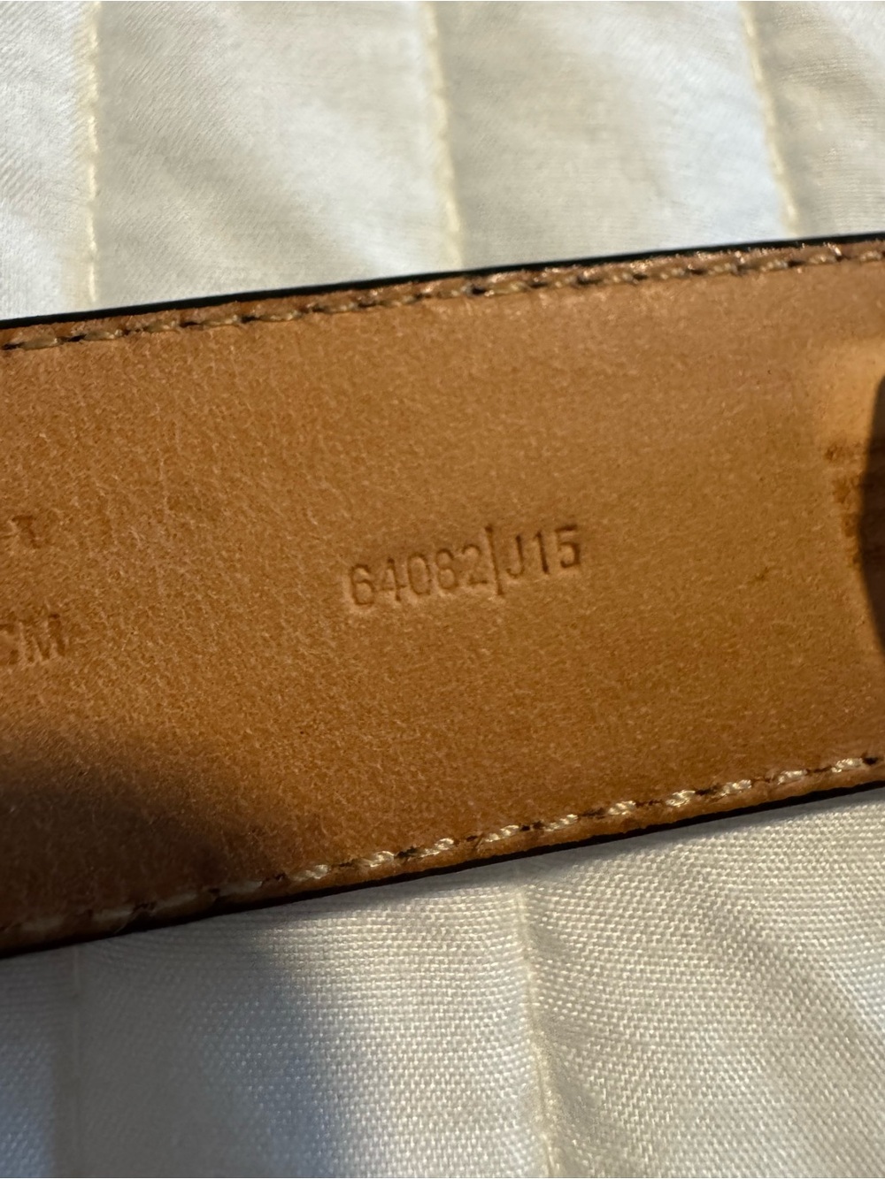 Coach Vintage Leather Belt – Made in Italy – Black – Size 40 / 103.7 cm - Picture 7 of 8